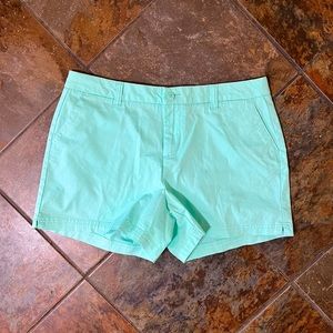 Mint green ladies shorts
